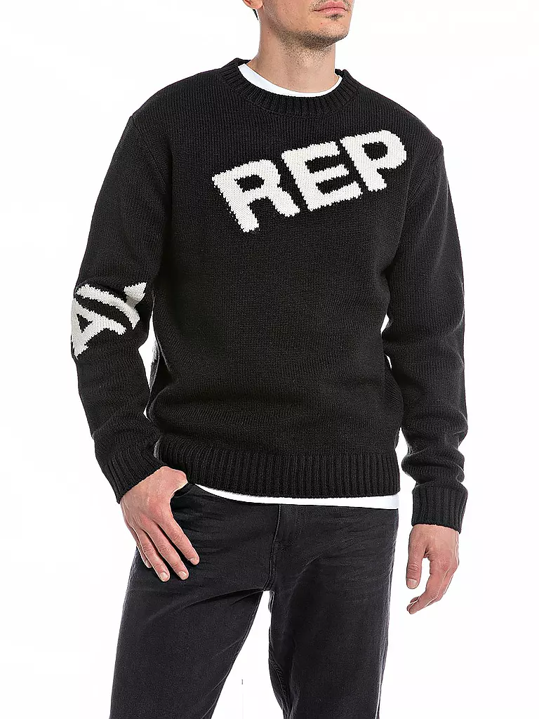 REPLAY | Pullover | schwarz