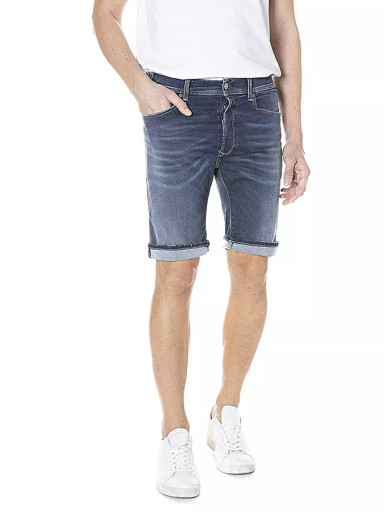 REPLAY | Shorts New Anbass | blau