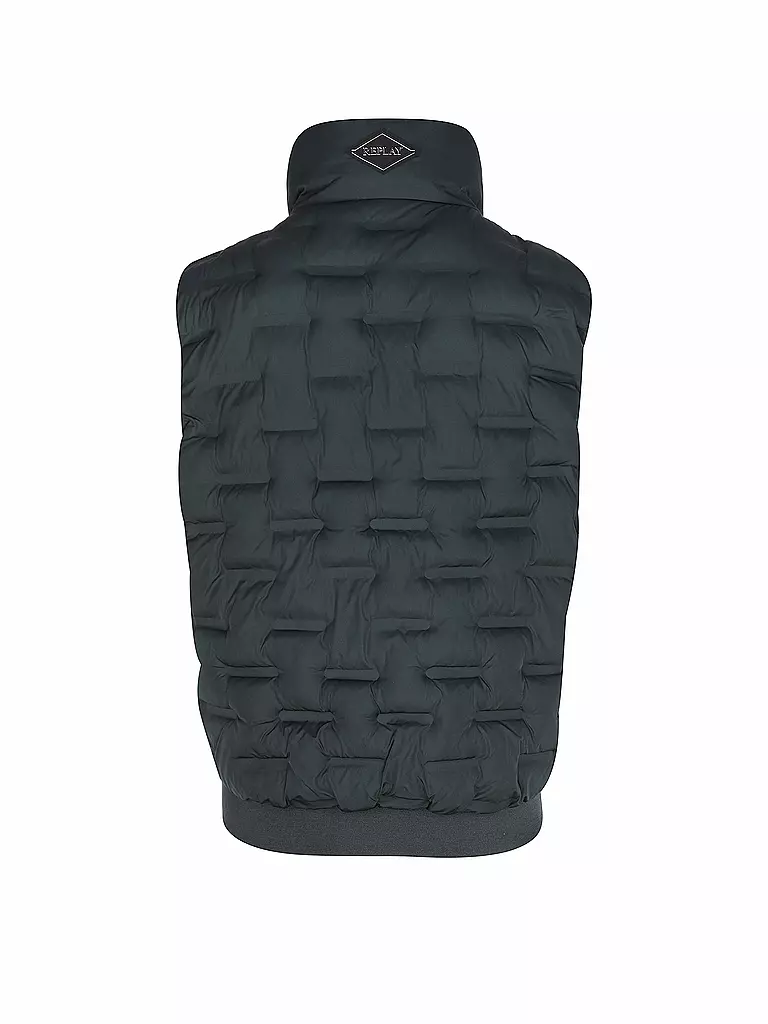 REPLAY | Steppgilet | dunkelgrün