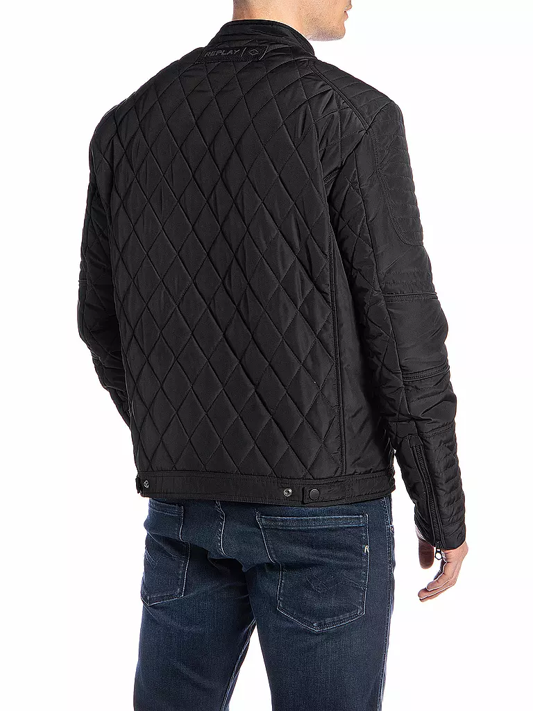 REPLAY | Steppjacke  | schwarz