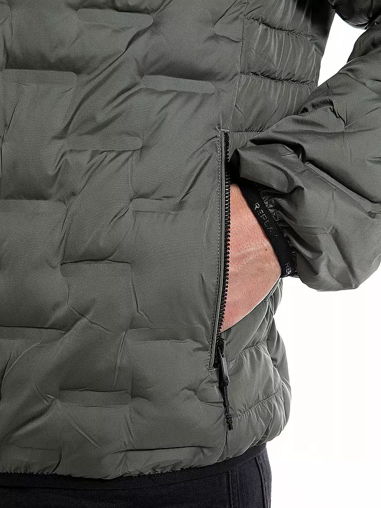 REPLAY | Steppjacke | olive
