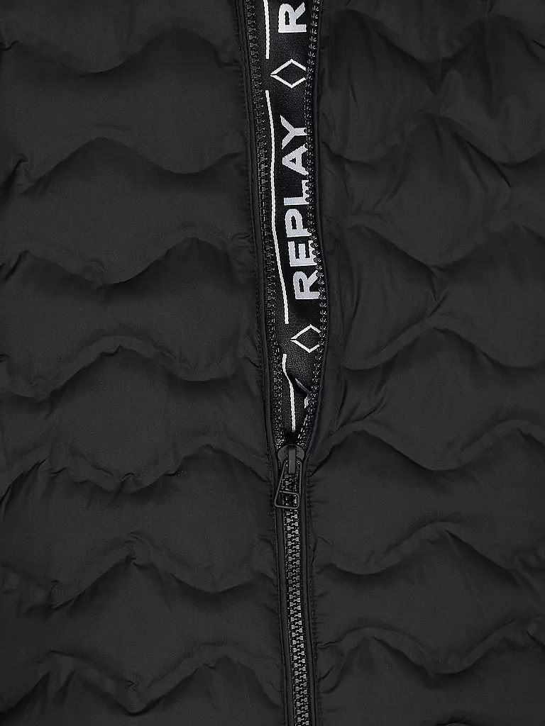 REPLAY | Steppjacke | schwarz