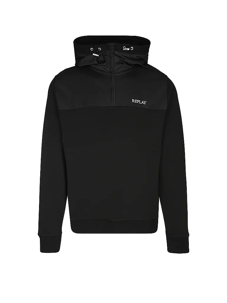 REPLAY | Sweatjacke  | schwarz