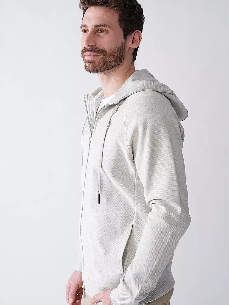 REPLAY | Sweatjacke  | hellgrau