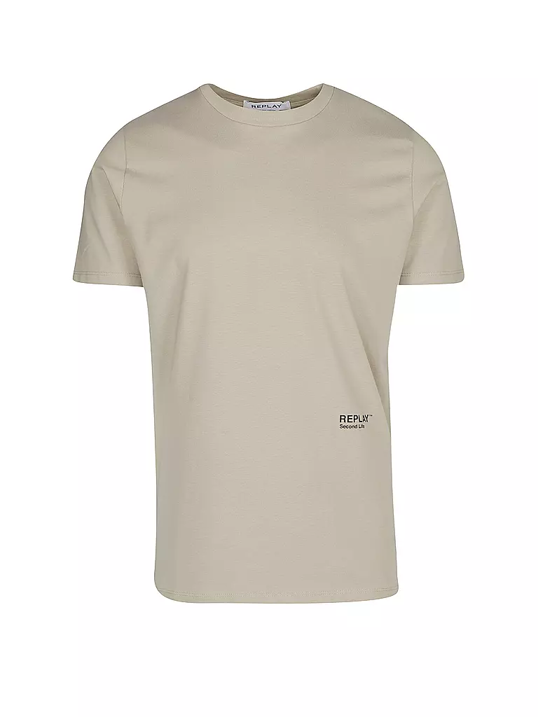 REPLAY | T-Shirt  | beige