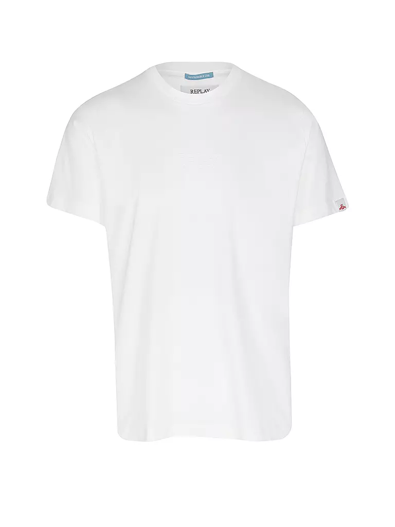 REPLAY | T-Shirt  | weiss