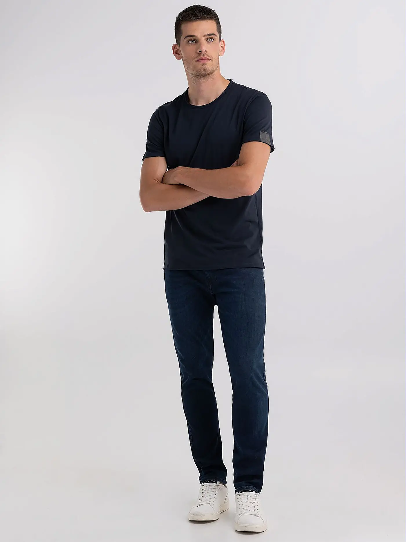REPLAY | T-Shirt  | blau