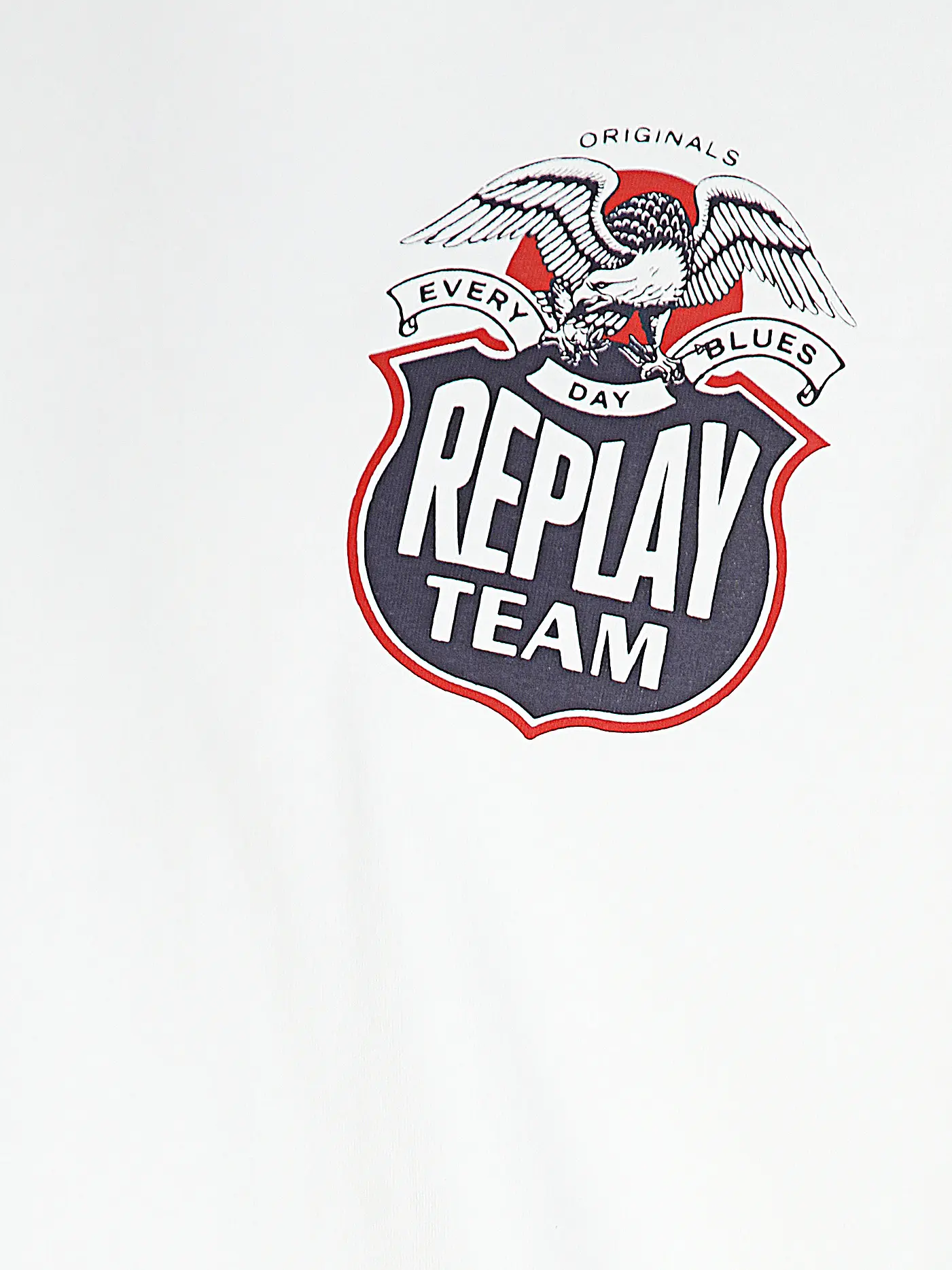 REPLAY | T-Shirt  | weiss