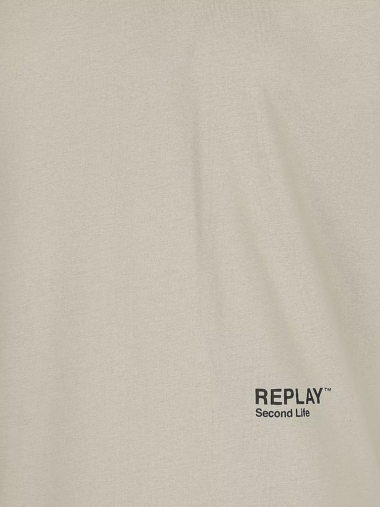 REPLAY | T-Shirt  | beige
