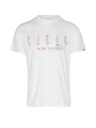 REPLAY | T-Shirt ALOHA | weiss