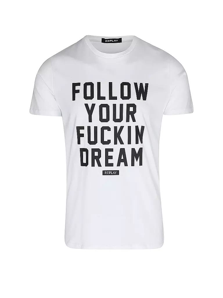 REPLAY | T-Shirt | weiss