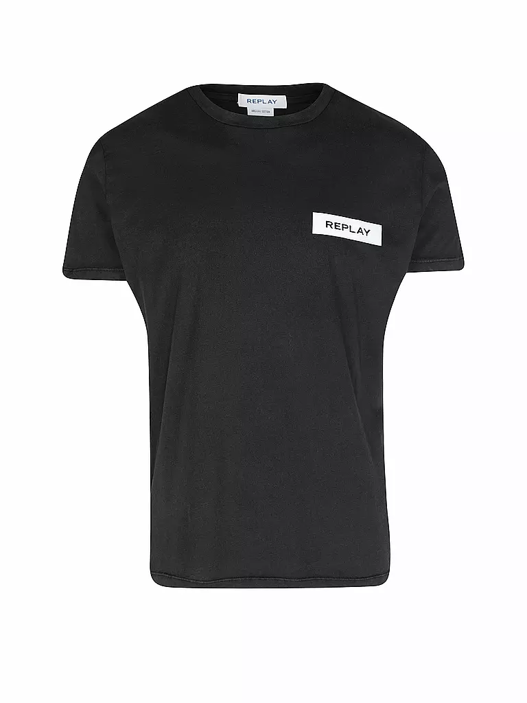 REPLAY | T-Shirt | schwarz