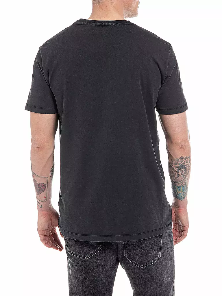 REPLAY | T-Shirt | schwarz