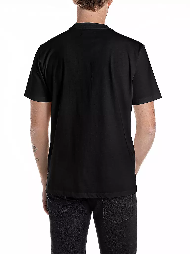 REPLAY | T-Shirt | schwarz