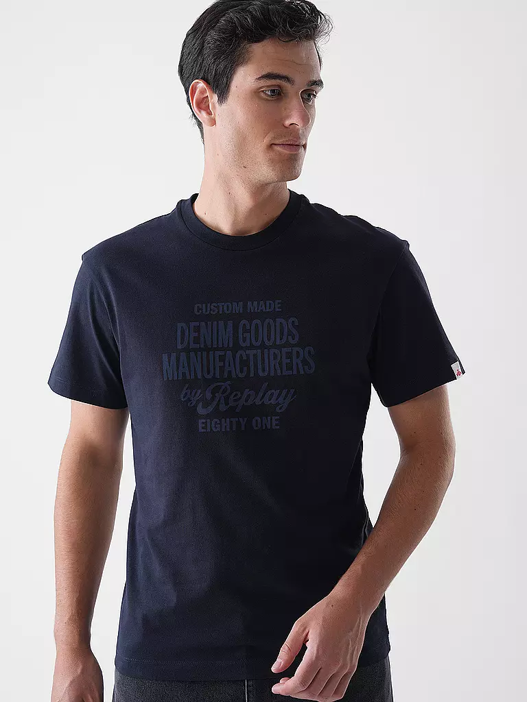 REPLAY | T-Shirt | blau