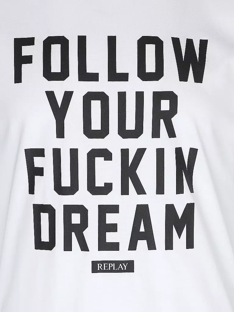 REPLAY | T-Shirt | weiss