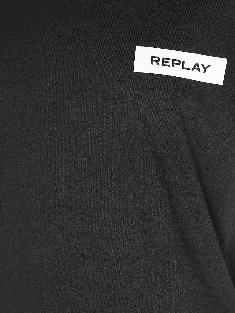 REPLAY | T-Shirt | schwarz