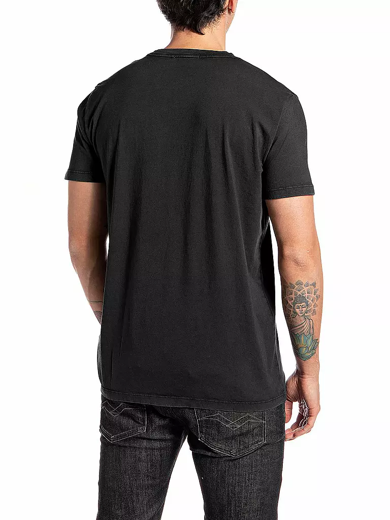 REPLAY | T-Shirt | dunkelgrün
