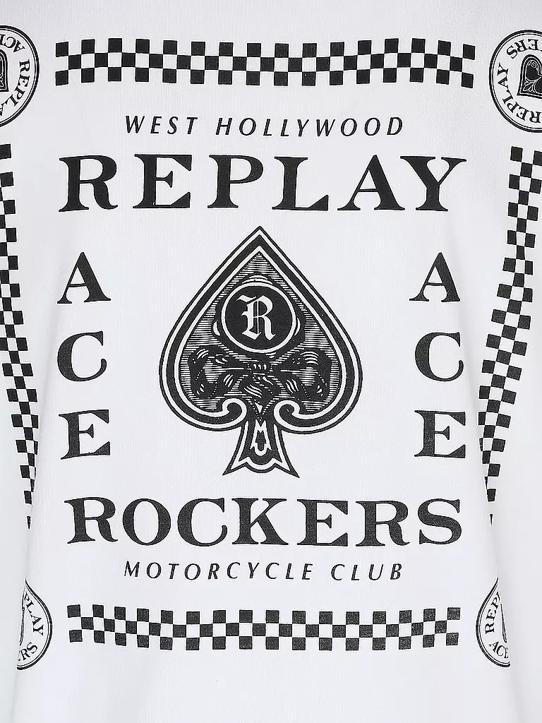REPLAY | T-Shirt | weiss