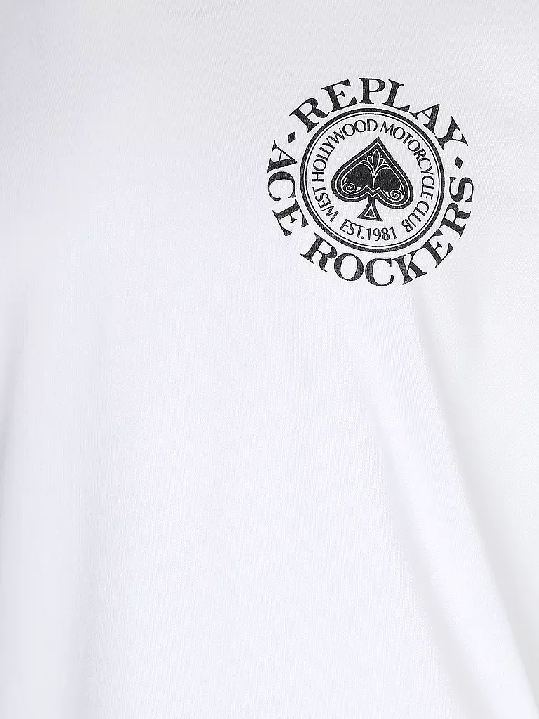 REPLAY | T-Shirt | weiss