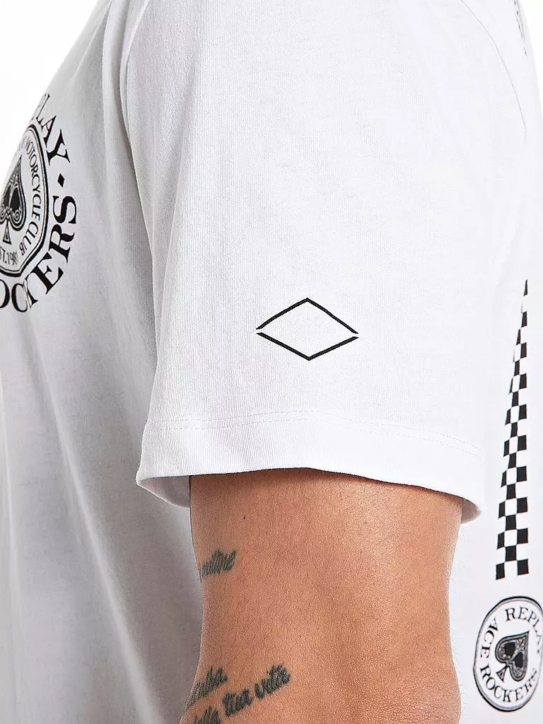 REPLAY | T-Shirt | weiss