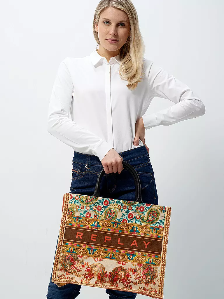 REPLAY | Tasche - Shopper  | bunt
