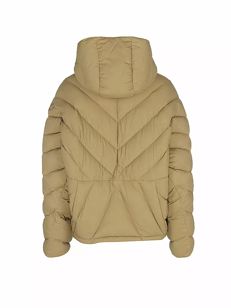 REPLUME | Daunensteppjacke EILIS MOSS | beige