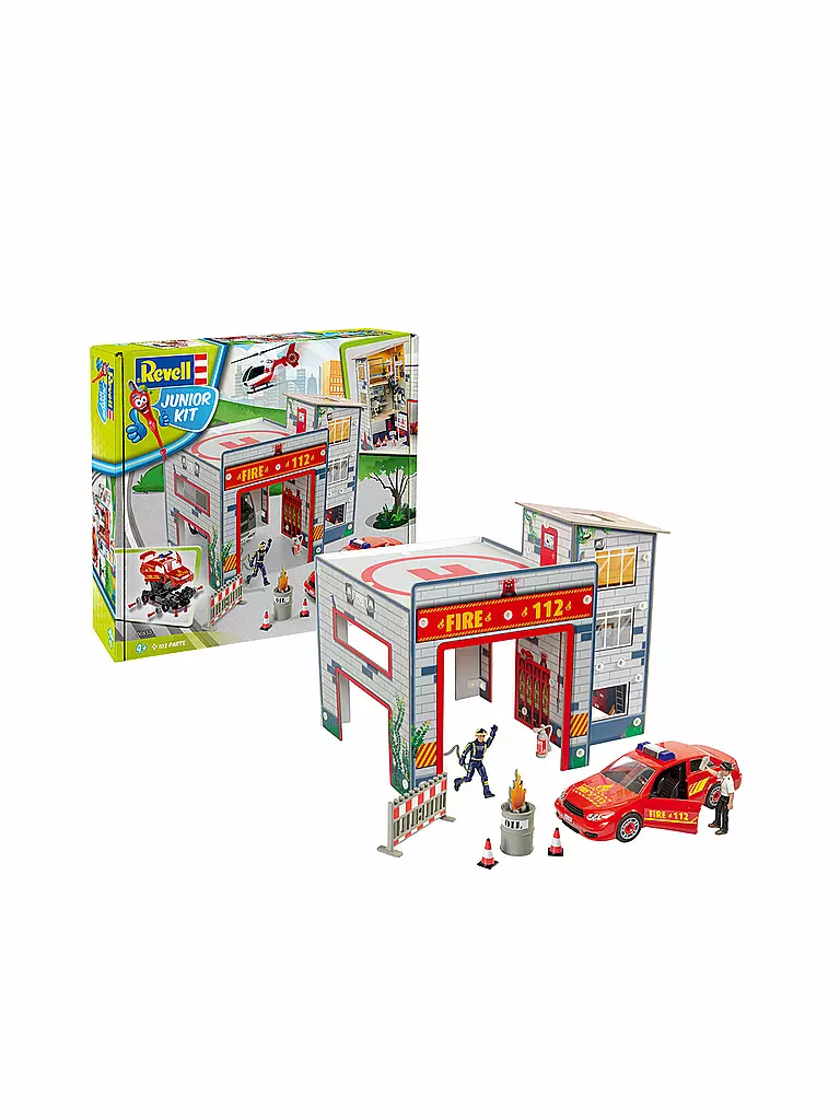 REVELL JUNIOR | Spielset Feuerwache | transparent