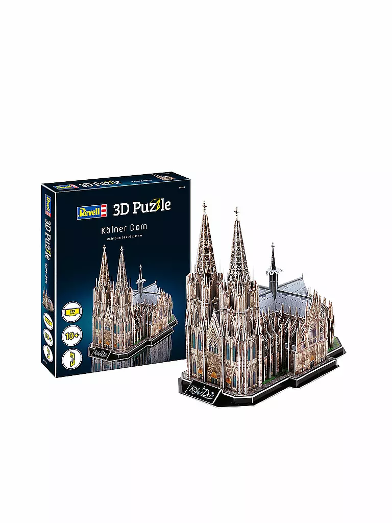 REVELL | 3D Puzzle - Kölner Dom | keine Farbe