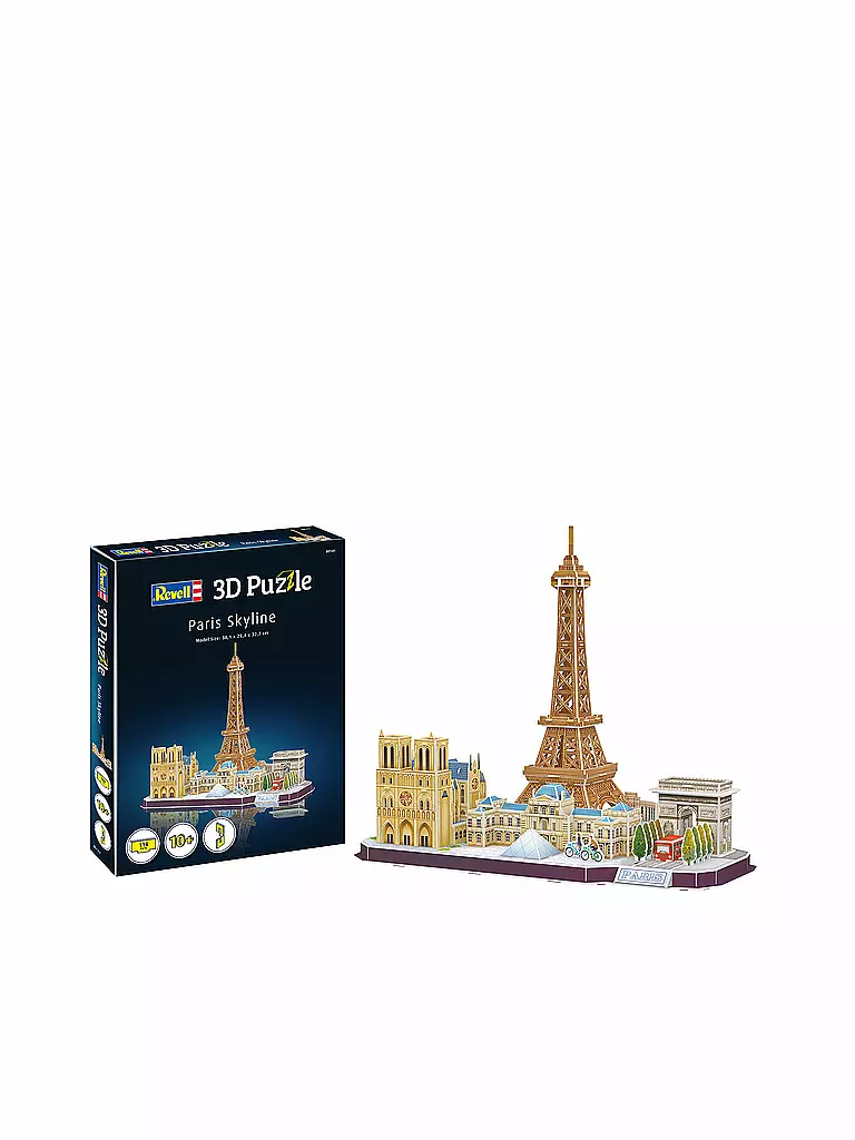 REVELL | 3D Puzzle - Paris Skyline | keine Farbe