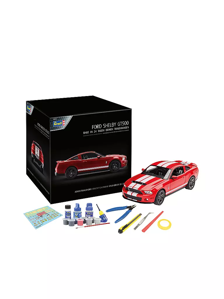REVELL | Adventskalender Ford Shelby GT | transparent