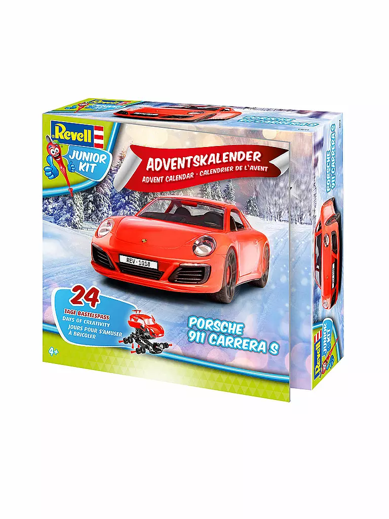 REVELL | Adventskalender Porsche 911 Carrera S | keine Farbe