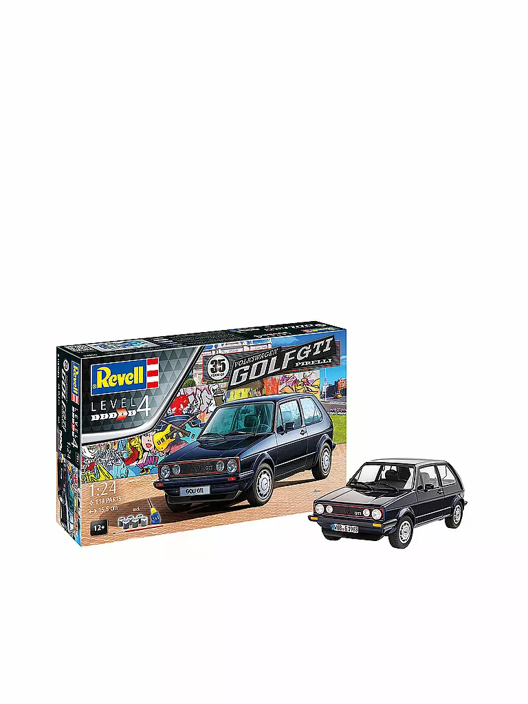 REVELL | Modellbausatz - "35 Years VW Golf 1 GTI Pirelli" | keine Farbe