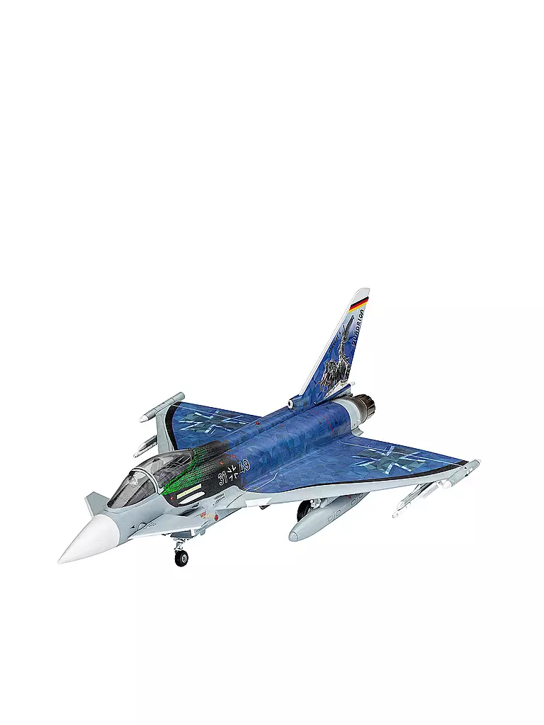 REVELL | Modellbausatz -  Eurofighter "Luftwaffe 2020 Quadriga" 03843 | keine Farbe