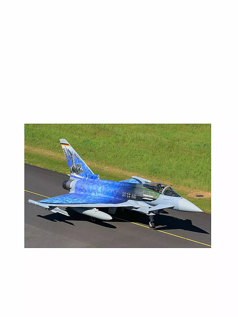 REVELL | Modellbausatz -  Eurofighter "Luftwaffe 2020 Quadriga" 03843 | keine Farbe