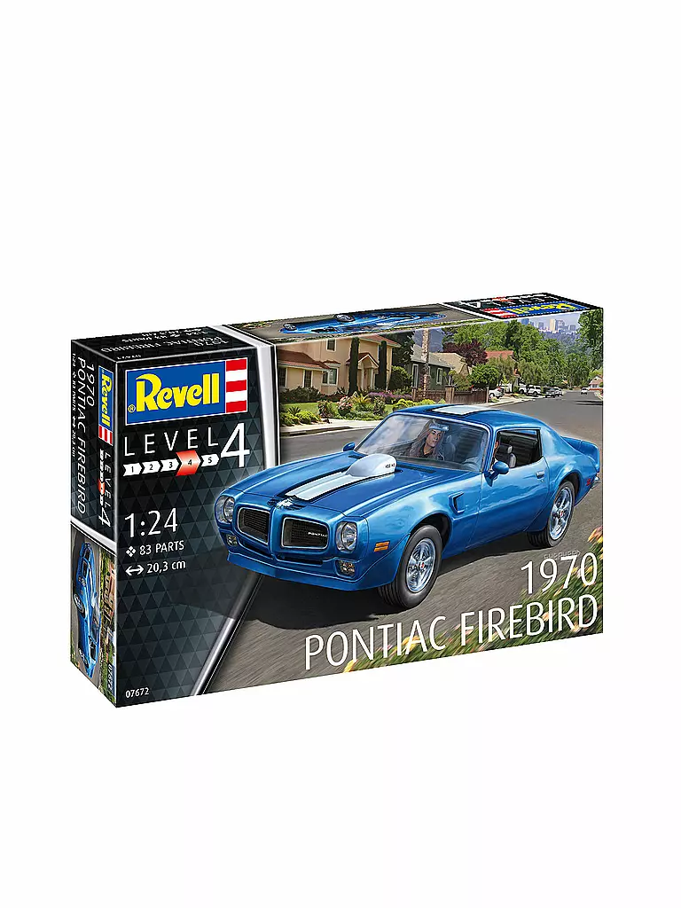 REVELL | Modellbausatz - 1970 Pontiac Firebird 07672 | keine Farbe