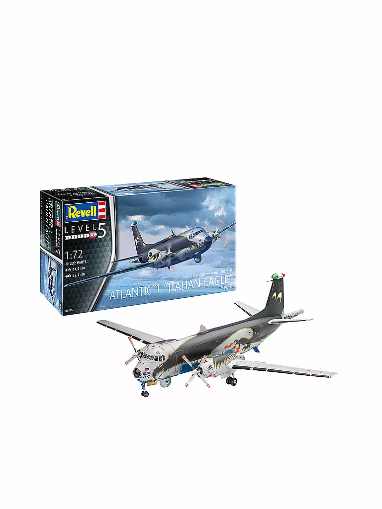 REVELL | Modellbausatz - Breguet Atlantic 1 " Italian Eagle " 03845 | keine Farbe