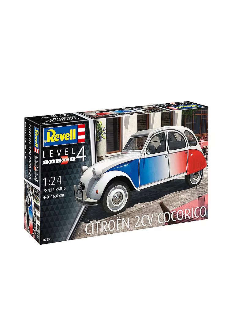 REVELL | Modellbausatz - Citroen 2 CV Cocorico | keine Farbe