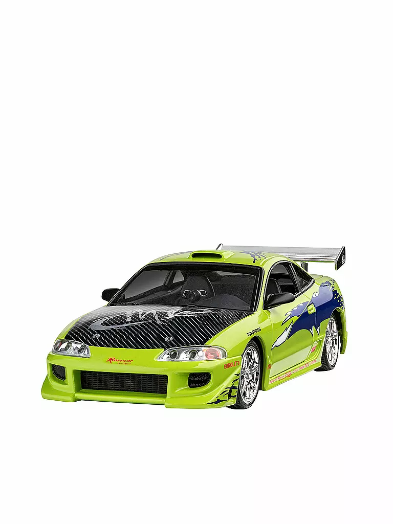 REVELL | Modellbausatz - Fast & Furious Brian's 1995 Mitsubishi Eclipse 07691 | keine Farbe