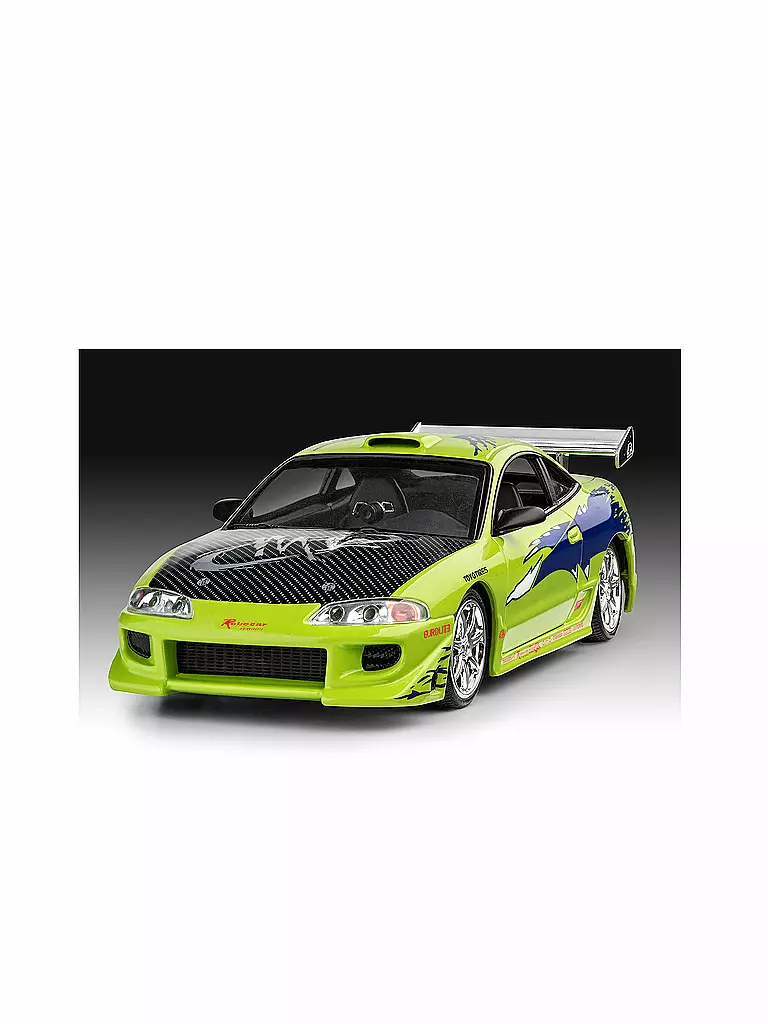 REVELL | Modellbausatz - Fast & Furious Brian's 1995 Mitsubishi Eclipse 07691 | keine Farbe