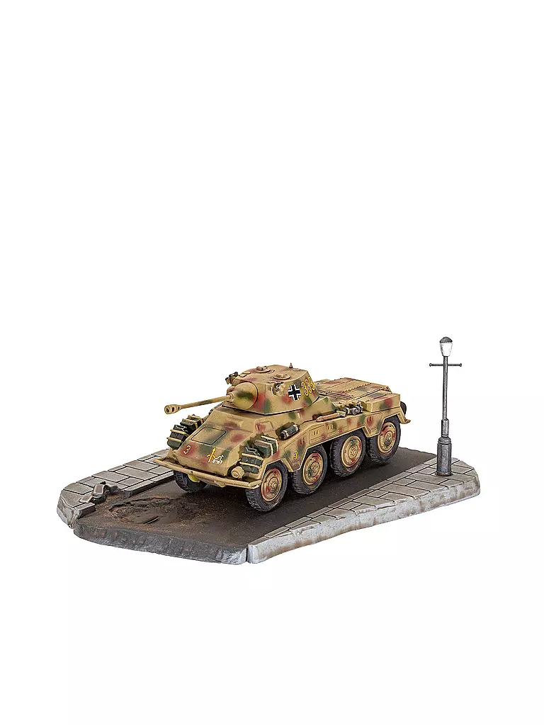 REVELL | Modellbausatz - First Diorama Set - Sd.Kfz. 234/2 Puma | keine Farbe