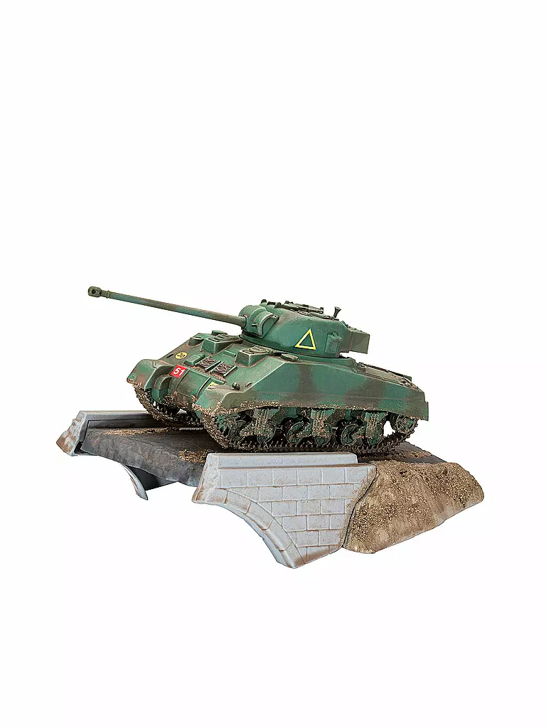 REVELL | Modellbausatz - First Diorama Set - Sherman Firefly | keine Farbe