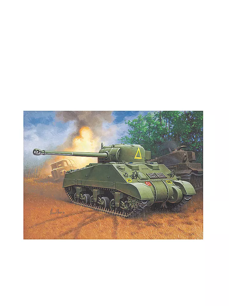 REVELL | Modellbausatz - First Diorama Set - Sherman Firefly | keine Farbe