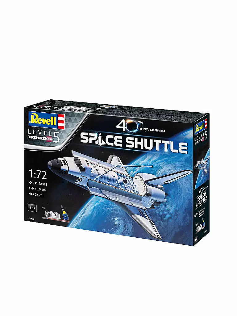 REVELL | Modellbausatz - Geschenkset Space Shuttle, 40th. Anniversary 05673 | keine Farbe