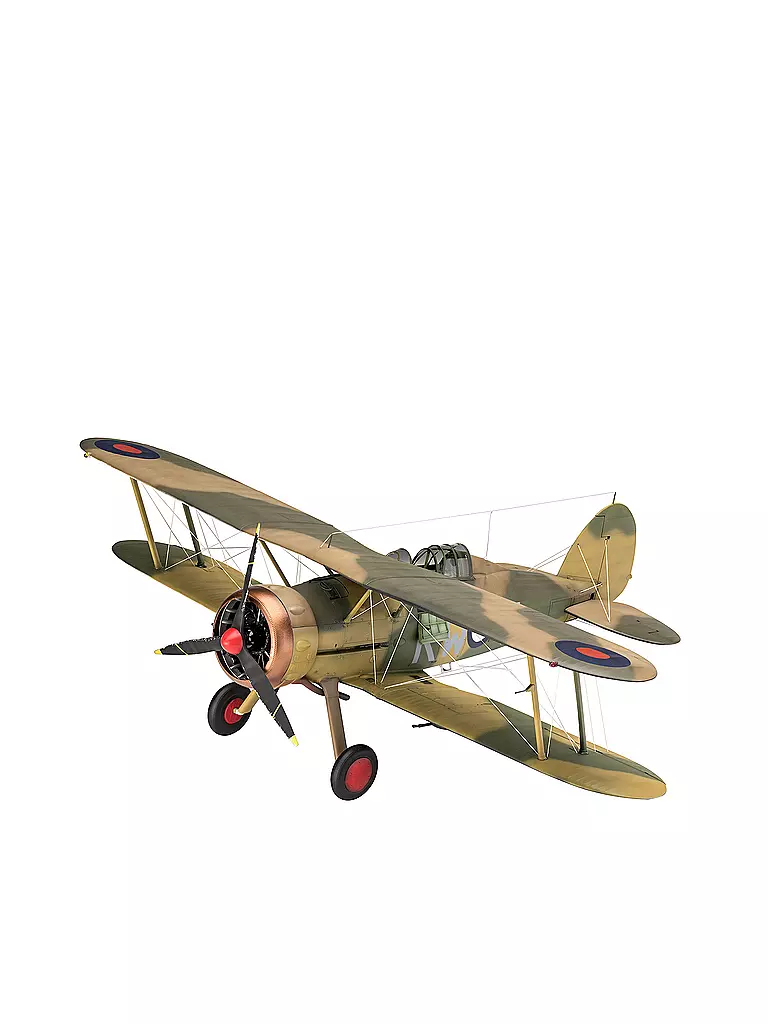 REVELL | Modellbausatz - Gloster Gladiator Mk. II 03846 | keine Farbe