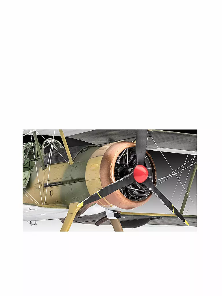 REVELL | Modellbausatz - Gloster Gladiator Mk. II 03846 | keine Farbe