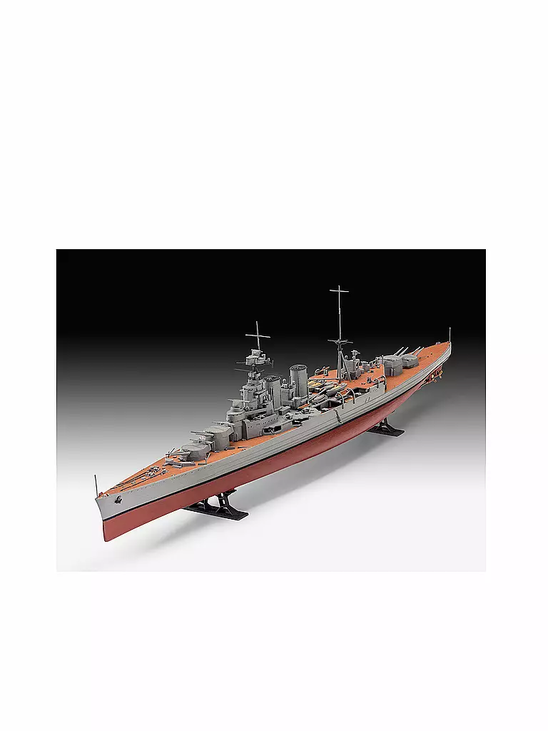 REVELL | Modellbausatz - HMS HOOD vs. BISMARCK- 80th Anniversary 05174 | keine Farbe