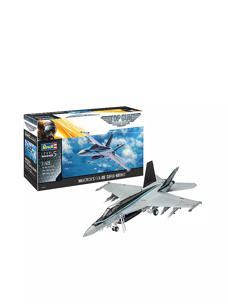 REVELL | Modellbausatz - Maverick's F/A-18E Super Hornet ‘Top Gun: Maverick’ | keine Farbe