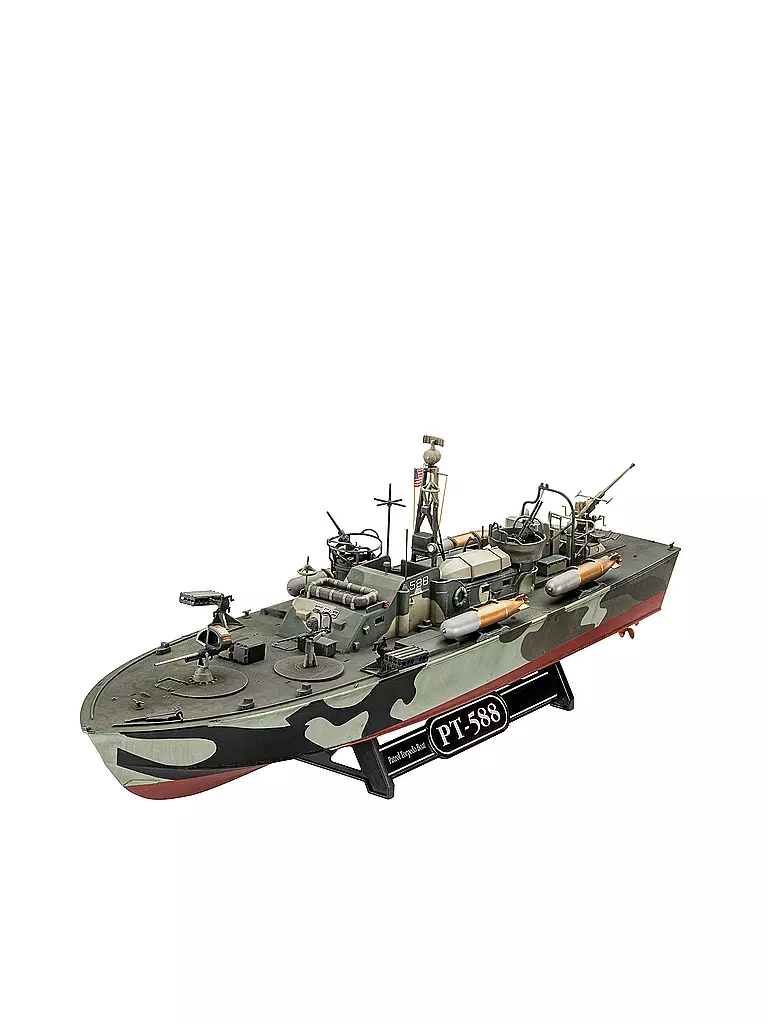 REVELL | Modellbausatz - Patrol Torpedo Boat PT-588/PT-57 | transparent