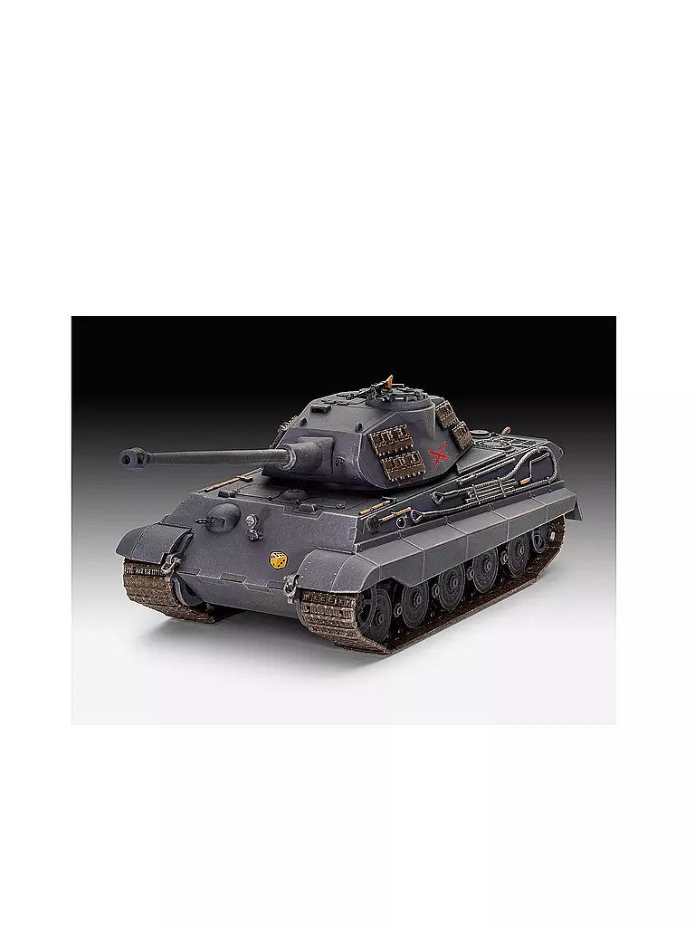 REVELL | Modellbausatz - Tiger II Ausf. B "Königstiger" "World of Tanks" 03503 | keine Farbe